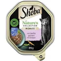 Sheba Nature ́s Collection 22 x 85g in Sauce Lachs mit Erbsen