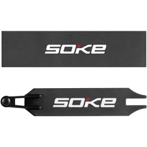 Soke Griptape EVO STREET Schleifpapier für Roller 47x10,5cm Strapazierfähiges Griptape Besserer Grip Anpassung Performance Fahrtricks