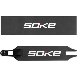 Soke Griptape EVO STREET Schleifpapier für Roller 47x10,5cm Strapazierfähiges Griptape Besserer Grip Anpassung Performance Fahrtricks