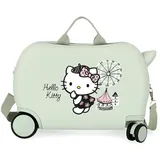 Hello Kitty Fair Koffer, grün, 45x31x20 cms, Kinderkoffer