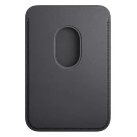 Apple iPhone Feingewebe Wallet mit MagSafe Schwarz