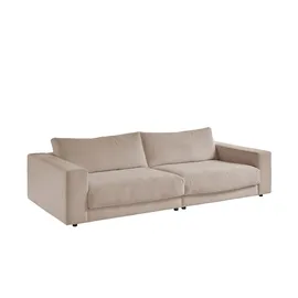 KAWOLA 3-Sitzer Madeline Cord taupe