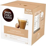 Nescafe Kaffeekapseln Dolce Gusto, Cortado Espresso Macchiato, 16 Kapseln