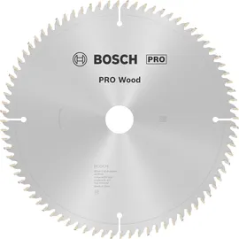 Bosch Kreissägeblatt Optiline Wood für Kapp- und Gehrungss., 254 x 30 x 2,5 80 WZ/N
