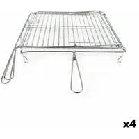 Algon Grill Algon Verchromt Drehend Silberfarben 45 x 50