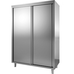 GastroHero Geschirrschrank ECO 20x7x20 mit Schiebetüren