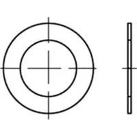 Industrial Quality Supplies DIN 988 1.4301 12 x 18