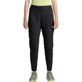 Jack Wolfskin Hikeout Zip Off Hose Schwarz 40