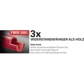 POLET Gärtnerspaten Fiber 3001 T-Stiel