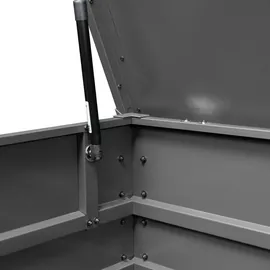 primeyard Gartenbox 137 x 61 cm Anthrazit