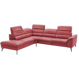 Hukla Ecksofa Luisa ¦ rot ¦ Maße (cm): B: 298 H: 106 T: 258.0