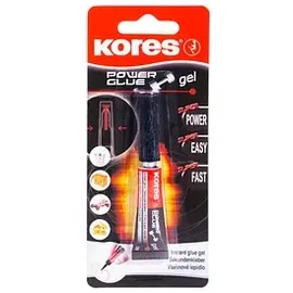 KORES Sekundenkleber POWERGLUE GEL 3,0 g