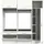 MID.YOU xonox.home – 3-teiliges Waschmaschinenumbau Set Free 183 x 195 x 68 cm Weiß