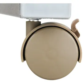 Wenko Giant 19 x 126 x 43 cm ausziehbar, rollbar / braun