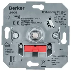 Berker Drehdimmer 2909 R LED Lichtsteuerung