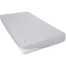 Primera Spannbettlaken Mako-Jersey 90-100 x 200 cm grau