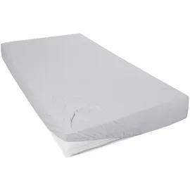 Primera Spannbettlaken Mako-Jersey 90-100 x 200 cm grau
