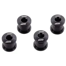 BBB Kettenblattschrauben Set 4-Arm Aluminium Schwarz