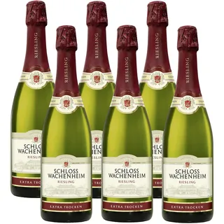 Schloss Wachenheim Riesling Sekt extra trocken (6 x 0,75 l)
