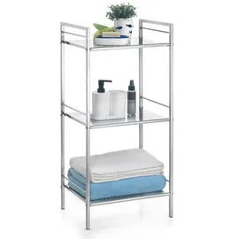 Idimex Regal, Chrom, Metall, Mode, 38x84x30 cm, Badezimmer, Badezimmerregale, Badregale