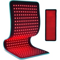 iTHERAU Rotlichtlampe Wärmelampe, 80x30 cm, Plus Rotlichtlampe, 360 LEDs, Gürtel, 660 nm Rotlicht und 850 nm infrarotlampe zur Entzündung, Schmerzlinderung, Muskelgelenk