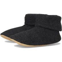 Smartwool Second Cut Fleece Slipper Grau/Schwarz L