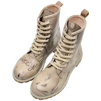 DOGO WB Vegane Damen Boots Stiefeletten - Tweety Sketch 37
