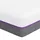 vidaXL Matratze Weiß Grau 180 x 200 cm Memory Foam