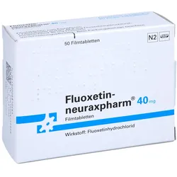 FLUOXETIN-neuraxpharm 40 mg Filmtabletten 50 St