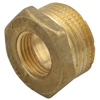 GENERAL FITTINGS - Messing Reduzierstück 1/2' ig auf 1'
