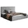 petits-meubles Bett mit Bettkasten 180 x 200 cm Grau