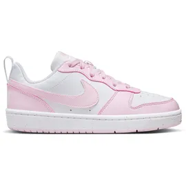 Nike Court Borough Low RECRAFT (GS) Sneaker, White/PINK Foam, 38.5 EU