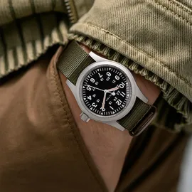 Hamilton Khaki Field Mechanical Textil 38 mm H69439931