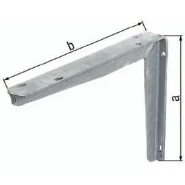 GAH Alberts Konsole 200 x 250 mm Stahl roh