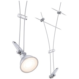 Paulmann Niedervolt-Seilsystem-Leuchte GU5,3 Chrom matt