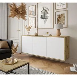 lookway Kommode Weiß Holzwerkstoff 153,9 x 60 x 39,6 cm