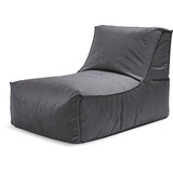 Magma Heimtex Sitting Point Sitzsack Rock Marla Stoff Grau Anthrazit