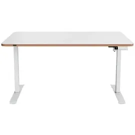 Leitz Schreibtisch 140x80cm Weiß
