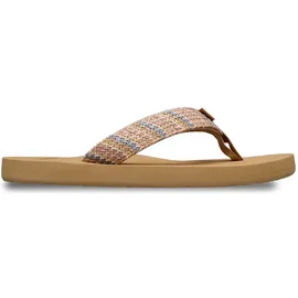Roxy "Rg Porto Raffia", Jungen, Gr. 2(32), blau, braun, weiß, Obermaterial: 90% synthetisches Raffia/10% Textilpolyester, Futter: 100% Textilpolyester, Laufsohle: 100% EVA., Schuhe Sandale