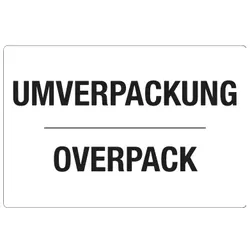 Dössel und Rademacher OHG DR-Label Versandetikett DR434S0812 Umverpackung 80x120mm 4260748860021 Dössel & Rademacher OHG 500 Stück