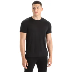 Icebreaker Funktions-Tshirt Sphere II SS - Merinowolle, Cool-Lite - feuchtigkeitsregulierend - schwarz Herren