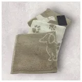 CAWÖ Seiftücher We love Dogs Mix 6249 Natur-Beige - 33