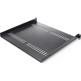 Startech Fachboden Stahl 40 cm schwarz 2 Stück