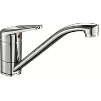 Franke Novara-Plus Armatur / Spültischarmatur fc 3834, Chrom / Festauslauf / Niederdruck