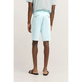 Bugatti Bermudas BUGATTI, Herren, Gr. 52, Normalgrößen, 510, mint, 98% Baumwolle, 2% Elasthan, unifarben, normal, Hosen Bermudas, im lässigen Stil