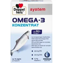Doppelherz System Omega-3 Konzentrat Kapseln 30 St.