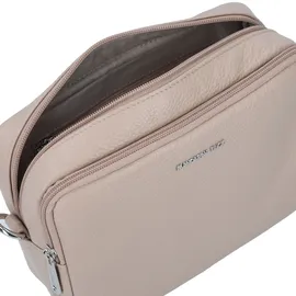 Mandarina Duck Mellow Leather Umhängetasche Leder Warm Taupe
