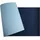 Exacompta Schreibunterlage Home Office aus zweifarbigem Kunstleder (Polyurethan), Marineblau, Himmelblau 40 x 80 cm
