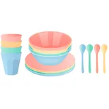 Koziol Nora Set Macarons Kombiservice 16-tlg. bunt