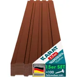 Karat Überdachung, Trapezblech